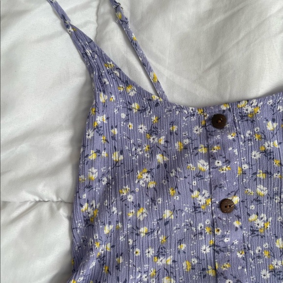 Blue floral farm-girl dress - Picture 2 of 5